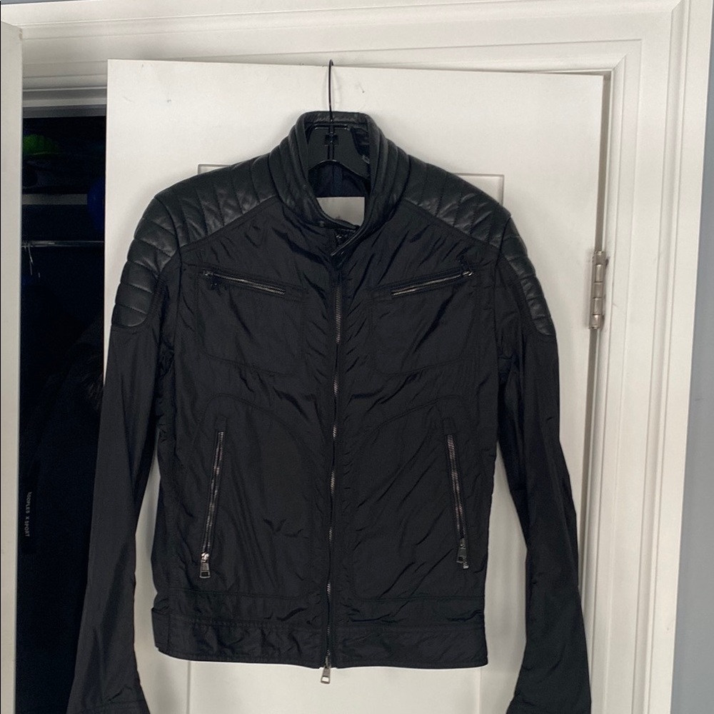 Moncler Black Lightweight Quilted Jacket